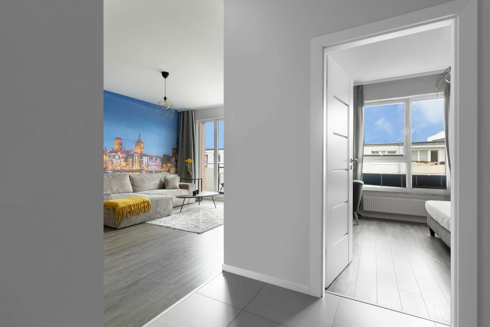Blue Raven Downtown Apartments 格但斯克 外观 照片