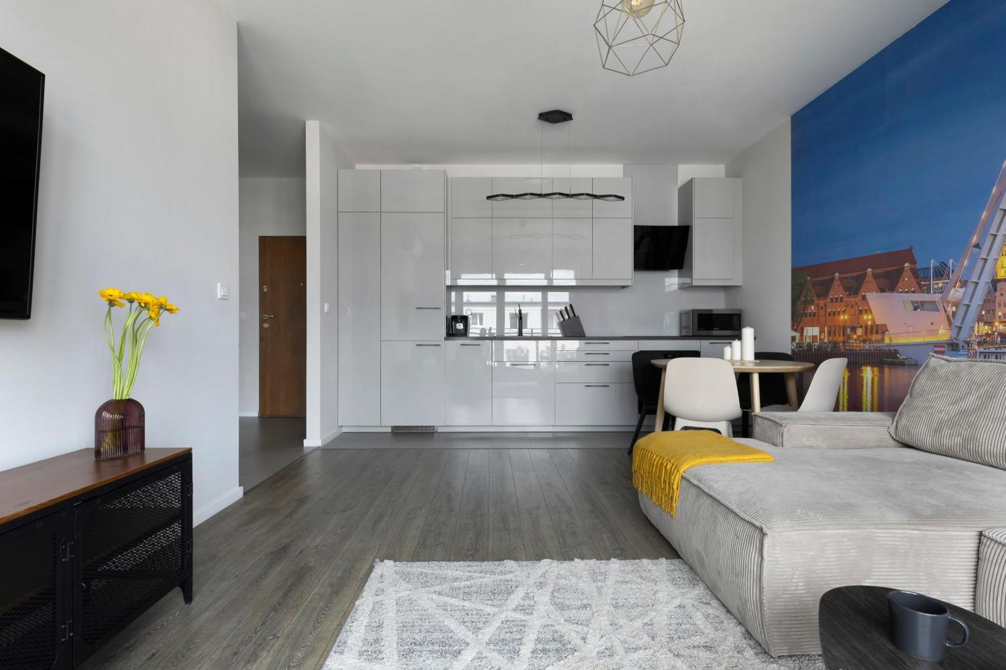 Blue Raven Downtown Apartments 格但斯克 外观 照片