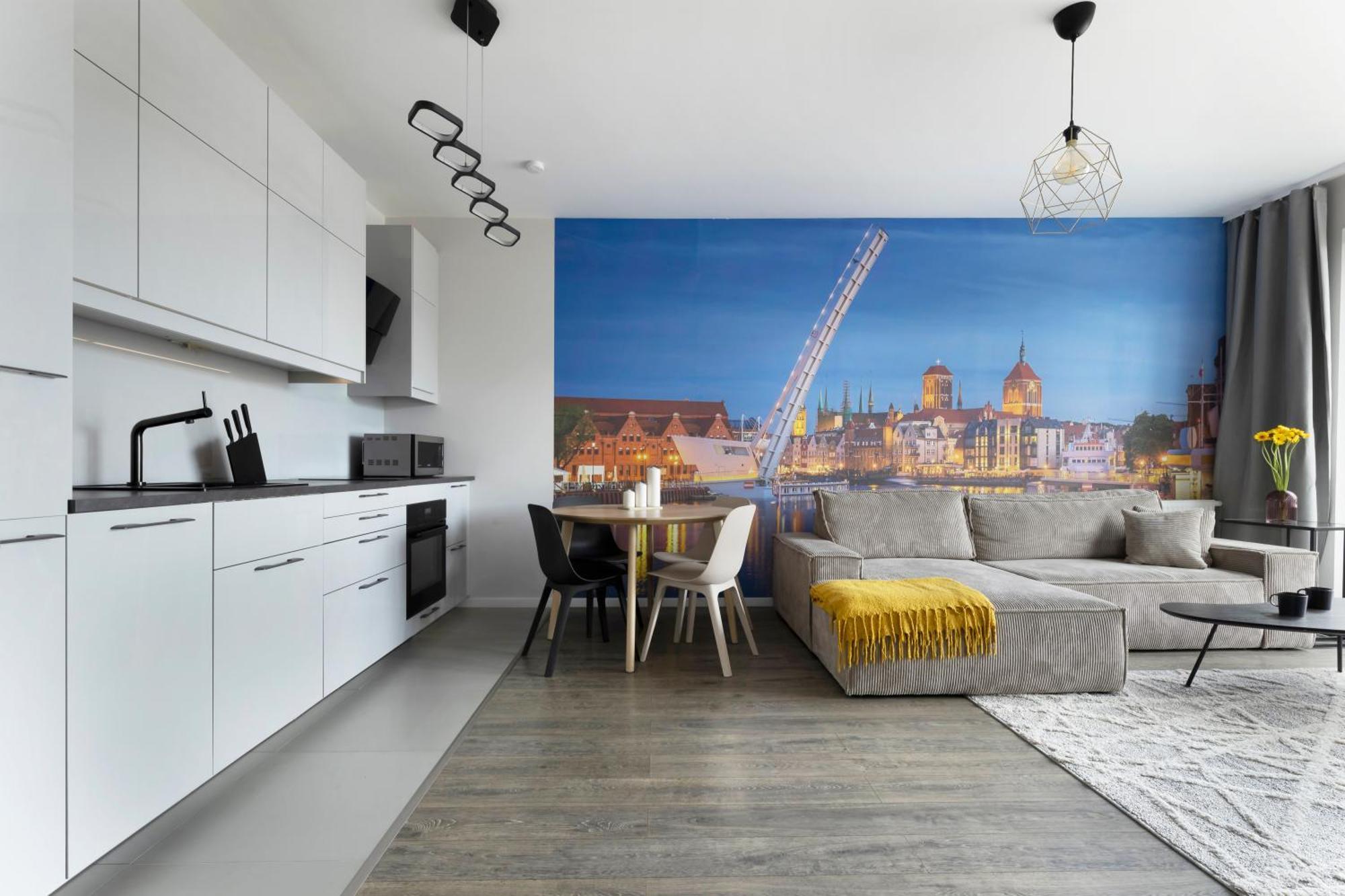 Blue Raven Downtown Apartments 格但斯克 外观 照片